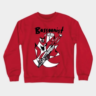 Bassoonist (Female) by Pollux Crewneck Sweatshirt